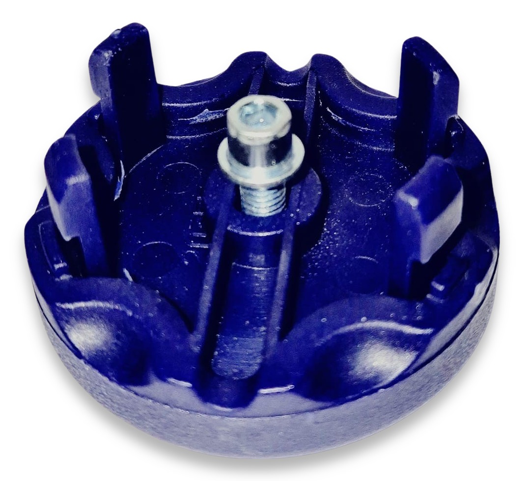 Knopf mit Metallplatte für 932-00 Fadenkopf groß Knopf mit Metallplatte für 932-00 Fadenkopf groß